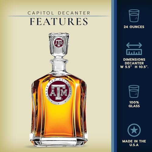 Texas A&M Capitol Decanter
