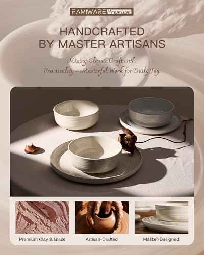Stoneware Dinnerware Sets for 4 (12 Count)