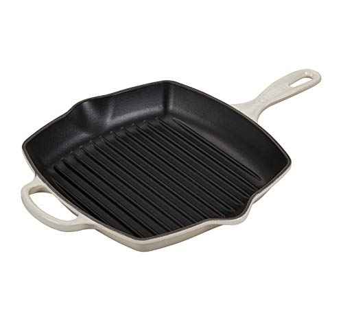 Enameled Cast Iron Square Skillet Grill