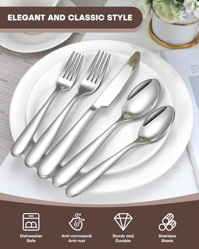 30 Piece Flatware Set for 6 (30 Count)