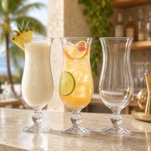 6 Pack Hurricane Glass (6 Count)