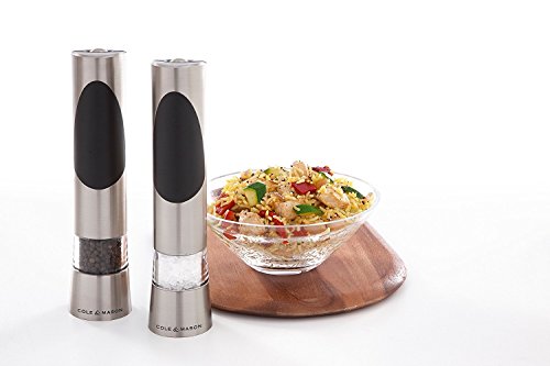 Richmond Electronic Salt & Pepper Mill Gift Set (Salt and Pepper Mill)