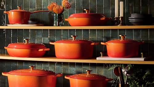 Enameled Cast Iron Oval Dutch Oven