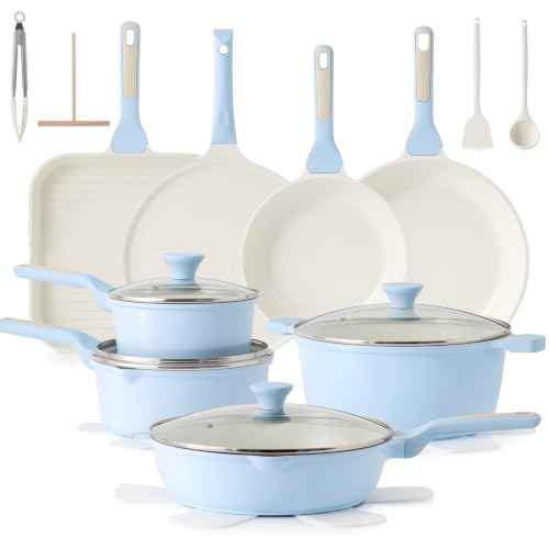 23 PCS Nonstick Ceramic Cookware Set