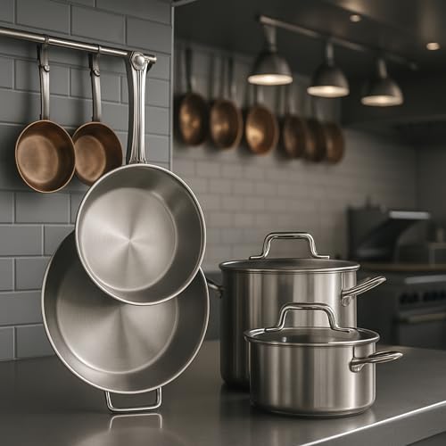 Stainless Steel Cookware Set (12 Count)