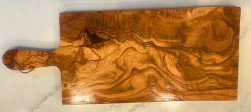 20" Handmade Olive Wood Charcuterie Board