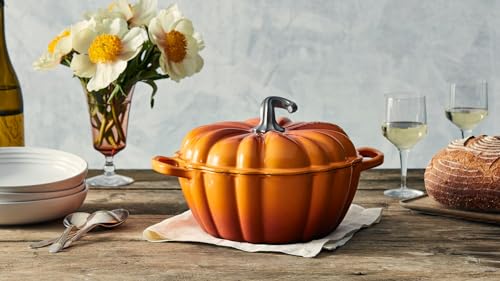 Enameled Cast Iron Signature Pumpkin Cocotte