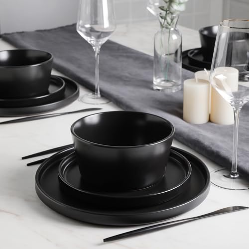 Celina Stoneware 32 Piece Modern Dinnerware Set (32 Count)