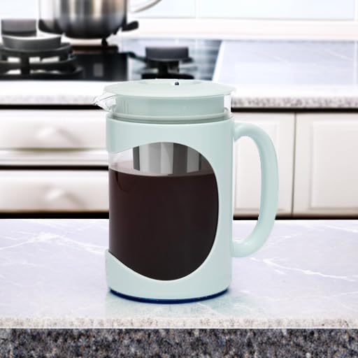 Burke Deluxe Cold Brew Iced Coffee Maker (1.6 Quart / Aqua)