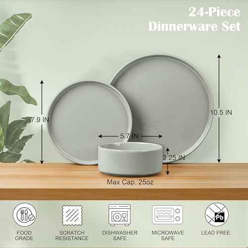 Dinnerware Sets for 8 (24 Count)