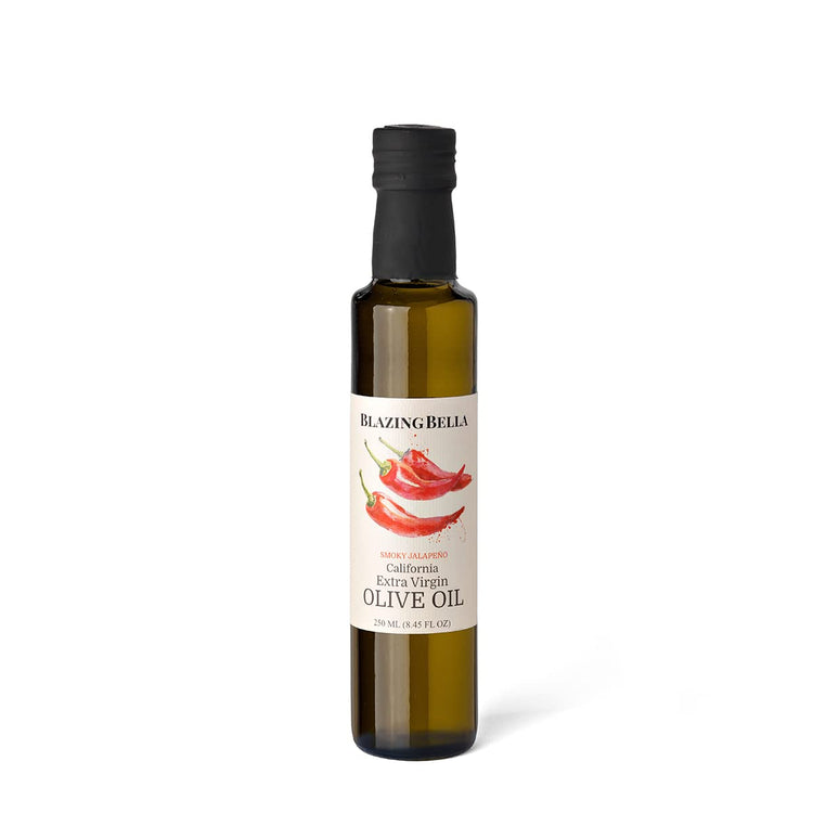 Smoky Jalapeño Infused Extra Virgin Olive Oil (8.45 Fl Oz)