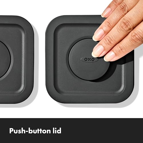 Good Grips POP Container (4.4 Qt (Pack of 1) / Matte Black)