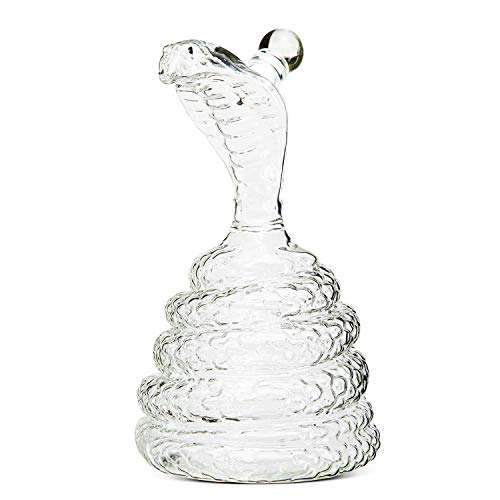 King Cobra Snake Whiskey Decanter