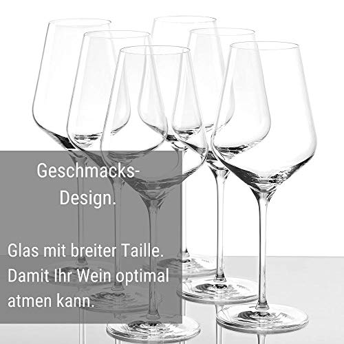Red Wine Glasses Quatrophil Set of 6 (6 Count)
