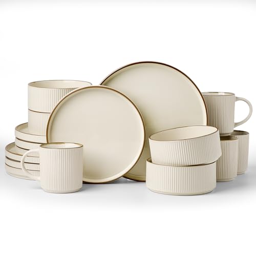 Dinnerware Set with Mugs (16 Count)