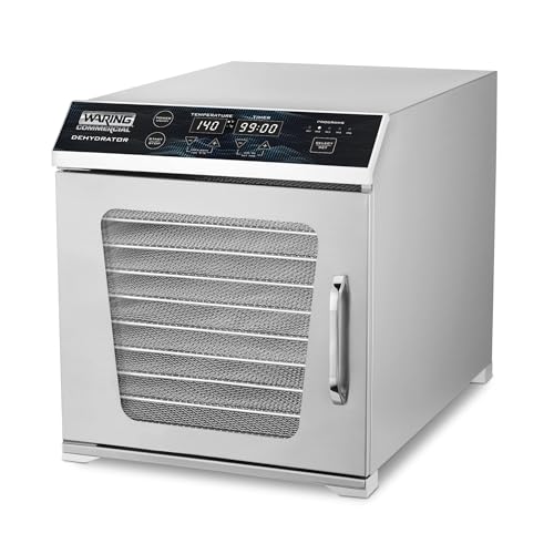 Food Dehydrator with Includes 15" x 13.5" Mesh Racks