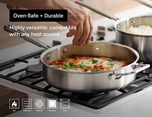5 Ply Stainless Steel Cookware Set (5 Count)