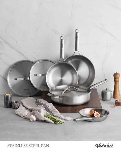 Stainless Steel Cookware Set (8 Count)