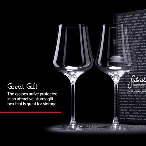 StandArt Crystal Wine Glasses (4 Count)