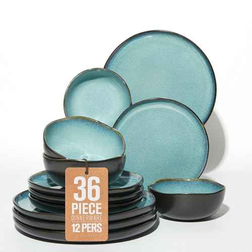 Ceramic Dinnerware Sets for 12