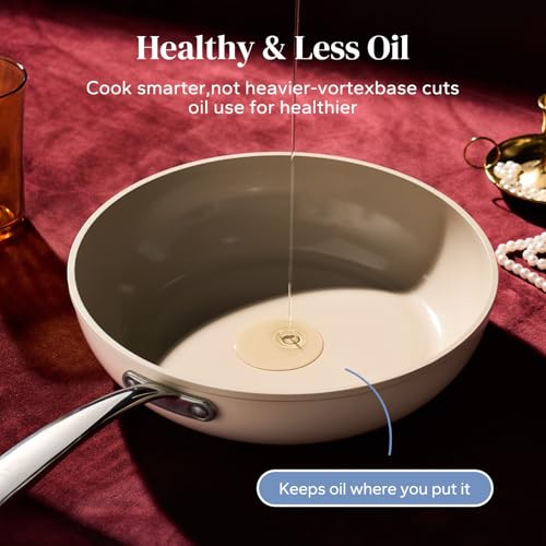 Ceramic Frying Pans (4 Count)