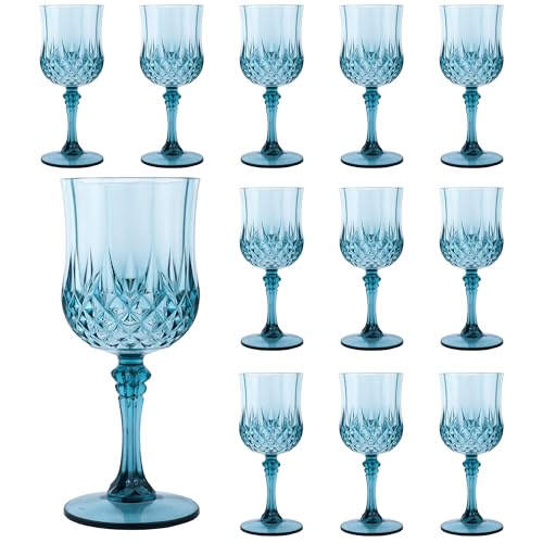 12Pack Plastic Wine Glasses (12 Count)
