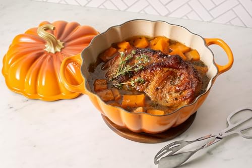 Enameled Cast Iron Signature Pumpkin Cocotte