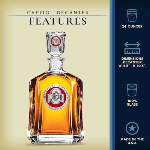 Ohio State Capitol Decanter
