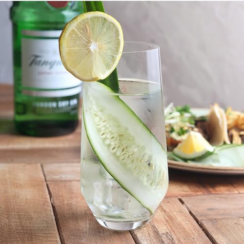 Longdrink Glasses Quatrophil Set of 6 (13.25 Count)