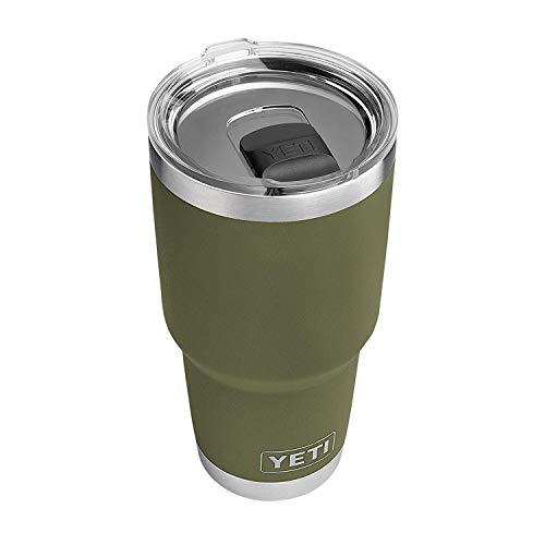 Rambler 30 oz Stainless Steel Vacuum Insulated Tumbler w (Olive Green)