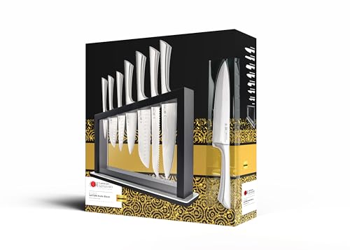 Damashiro 8 Piece Satori Knife Block