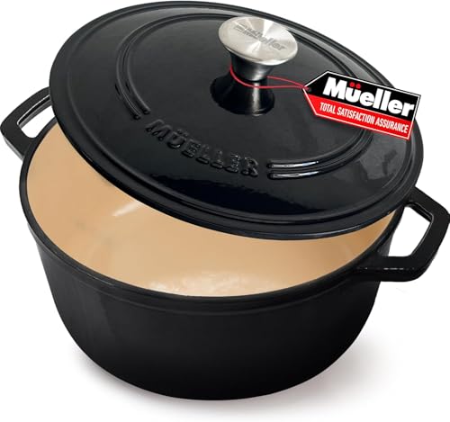 4.5 QT Enameled Cast Iron Dutch Oven