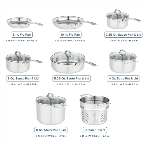 3 Ply Pots and Pans Set