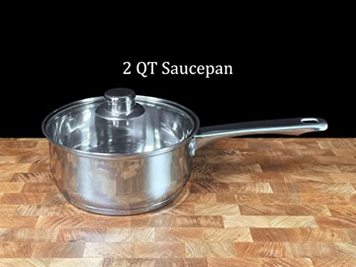 Cookware 7 Piece Stainless Steel Cookware Set