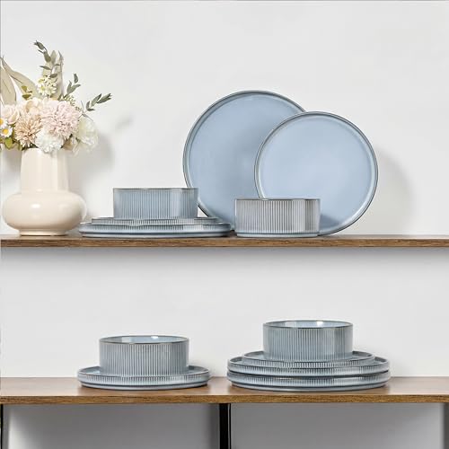 Stoneware Dinnerware Sets for 2