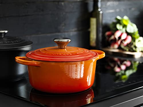 Enameled Cast Iron Signature Round Dutch Oven