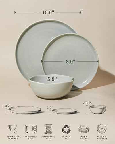 Ceramic Dinnerware Sets for 4