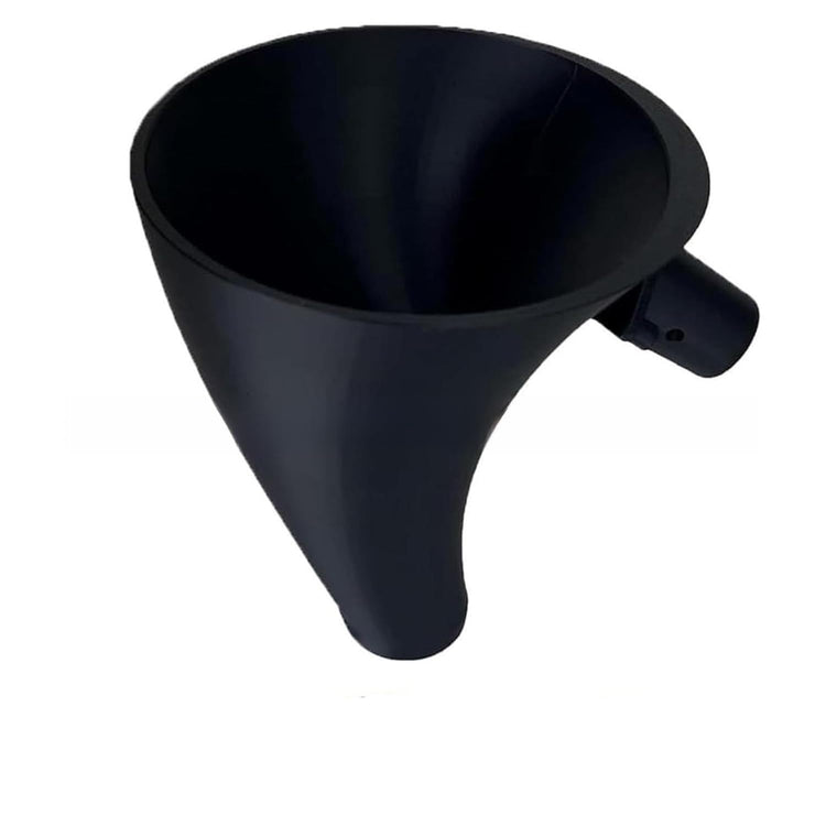 Flour Funnel for Kitchen Aid Mixer – Stand Mixer Attachment for KSM150 5-Quart Tilt-Head, Easy-Pour No-Mess Baking Tool, Fits Flour, Sugar & Egg Liquid, (Black)