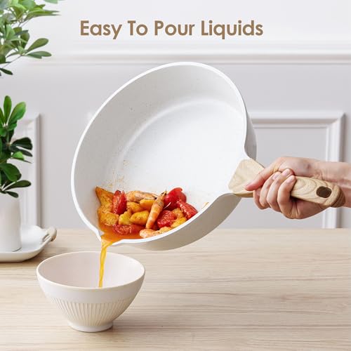 16Pcs Ceramic Cookware Set Non toxic