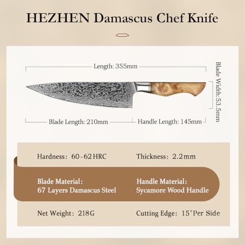 Damascus Chef Knife