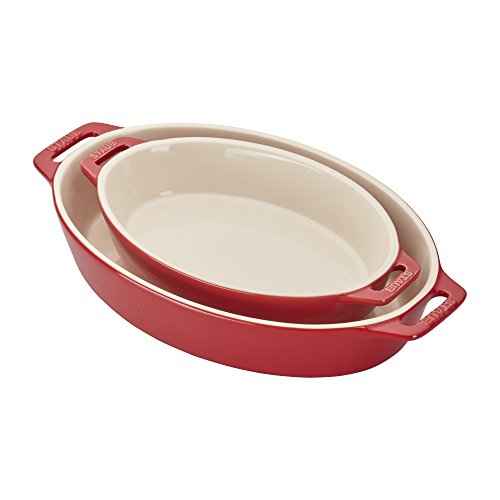 Ceramic Oval Baking Dish Set (2 Count)