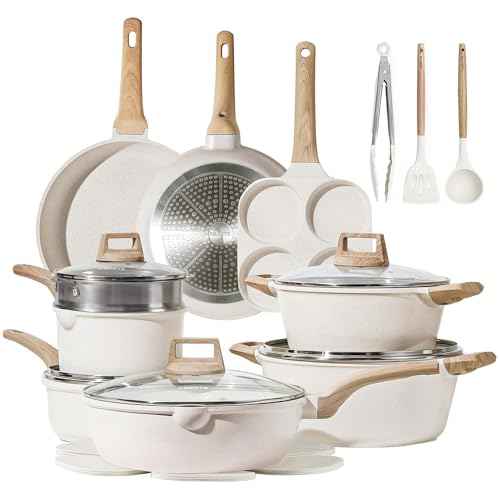 21pcs Pots and Pans Set (21 Count)