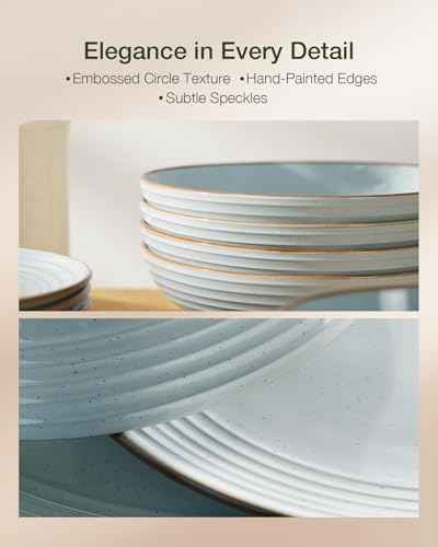 Jupiter Stoneware Dinnerware Sets (18 Count)