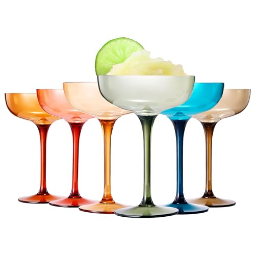 Plastic Acrylic Shatterproof Martini (6 Count)