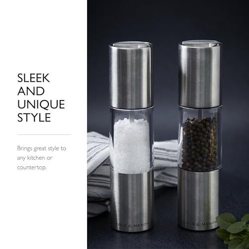 Oslo Precision Salt & Pepper Grinder Set 7.25"