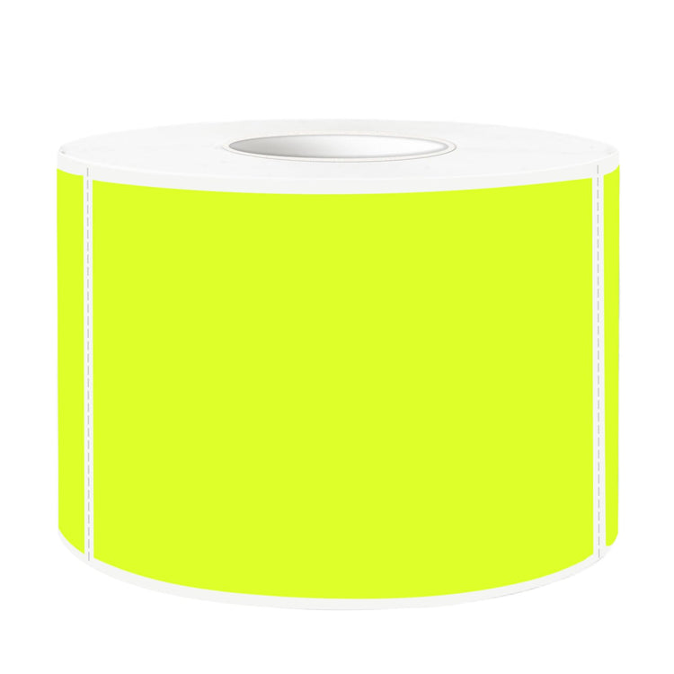 Neon Colored Labels Stickers 3 x 2 Inch
