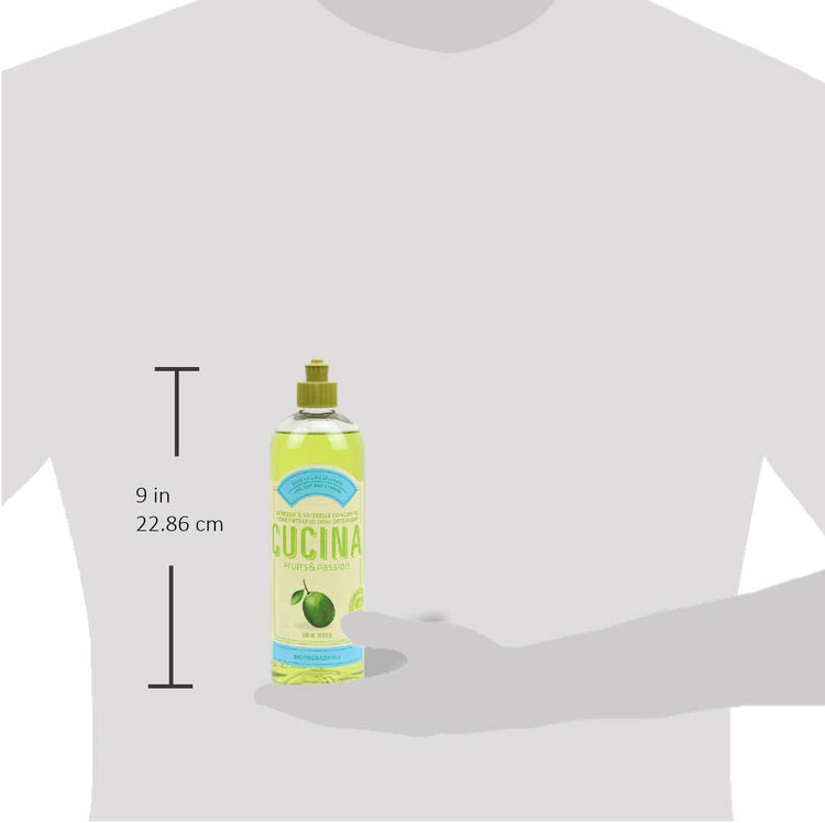 Cucina Lime Zest and Cypress 16.9 oz Concentrated Dish Detergent (16.9 Fl Oz)