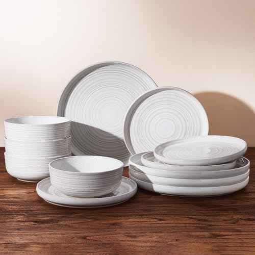 Stoneware Dinnerware Sets for 4 (12 Count)