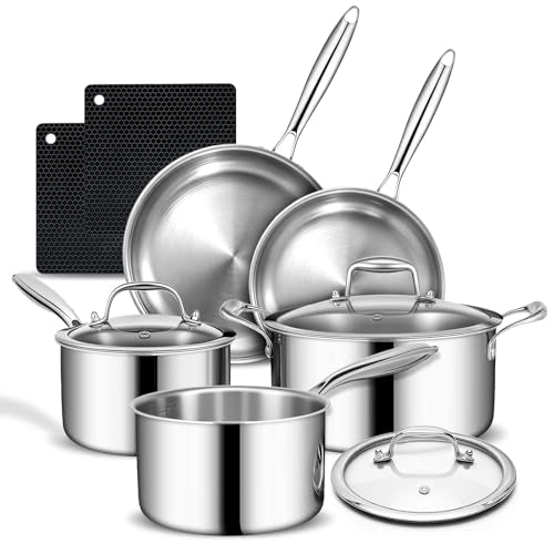 3 Ply Stainless Steel Cookware Set