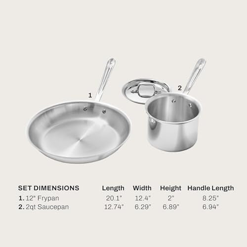 D3 Stainless Steel Cookware Set